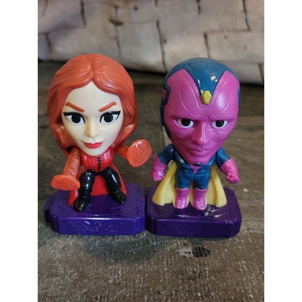 McDonald's Marvel 2020 wanda vision toy figure‎ set